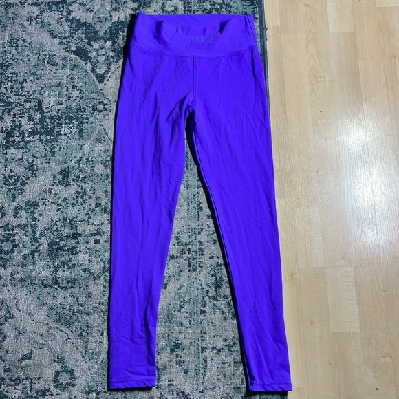 Purple high waisted leggings - Picture 2 of 6